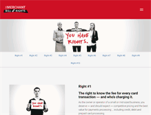 Tablet Screenshot of merchantbillofrights.org